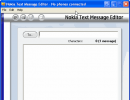 Text Message Editor window