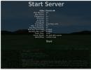 Start your own server screen