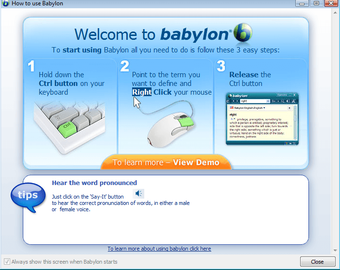 HOW TO USE BABYLON