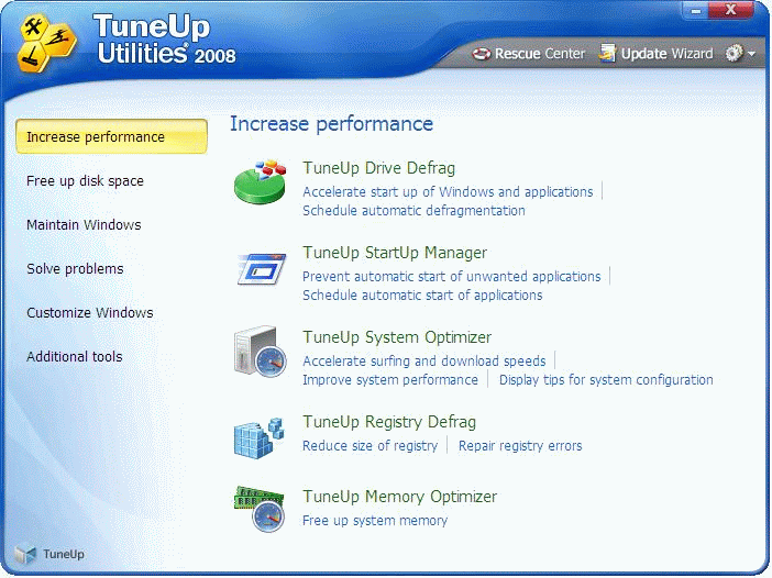 TuneUp - Increase Performance