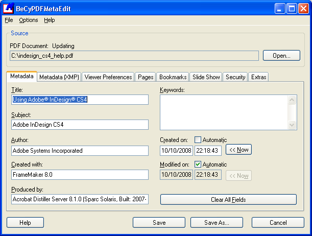 Main Interface