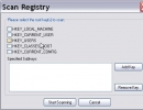 Scan registry
