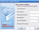 Encryption password settings