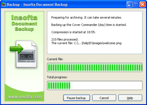 Backup process