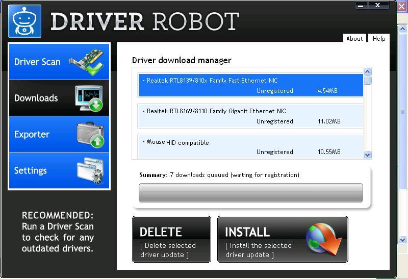 Driver Download Manager