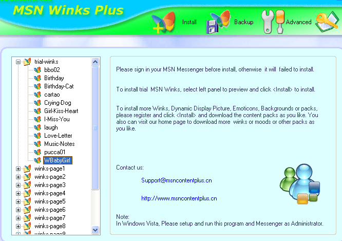 MSNWinksPlus.