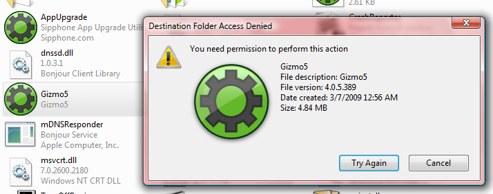 Error while deleting a locked Item