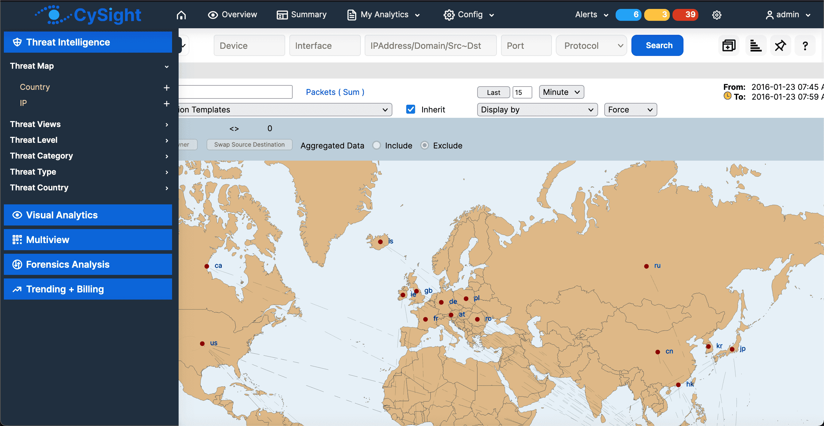 CySight Threat Map