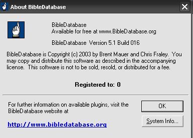 BibleDatabase-Version