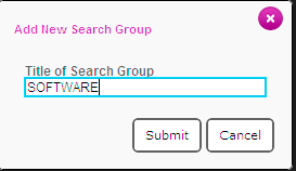 Add new search