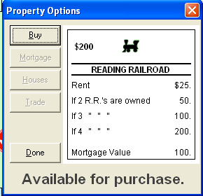 Property options