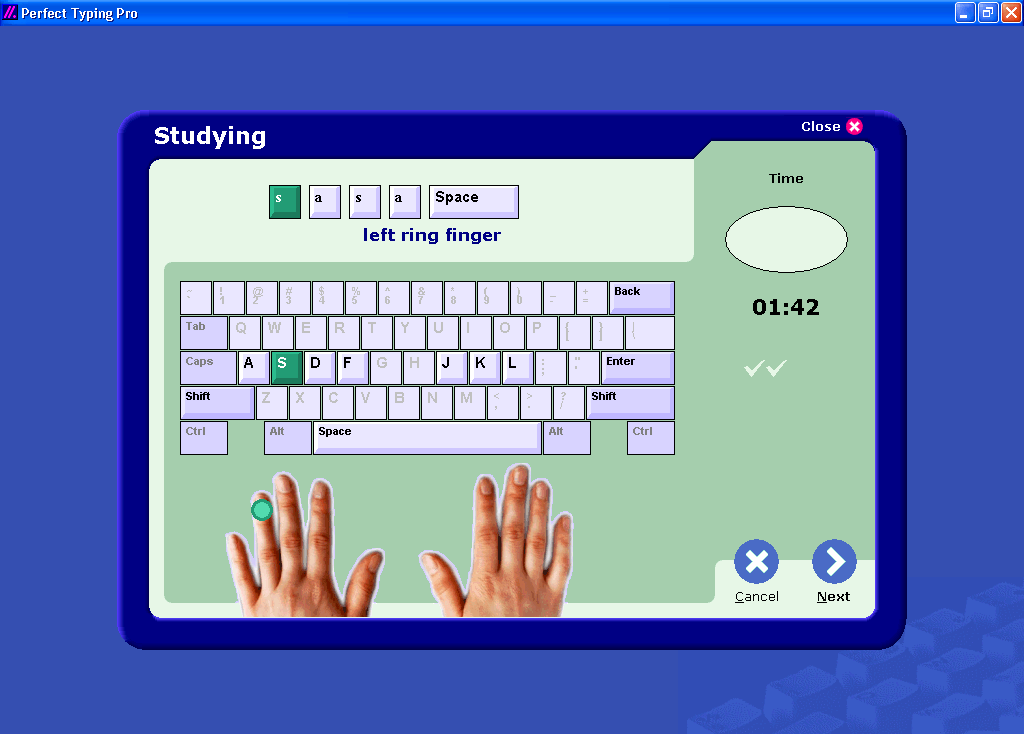 Study lession window