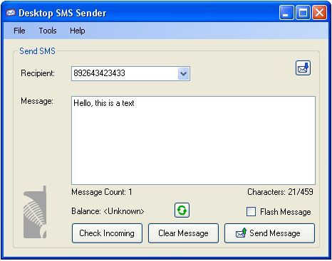Send sms