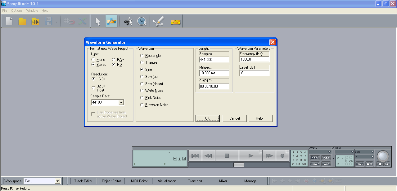 waveform generator