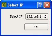 Ip Selection Window