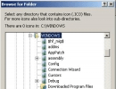 Folder browsing