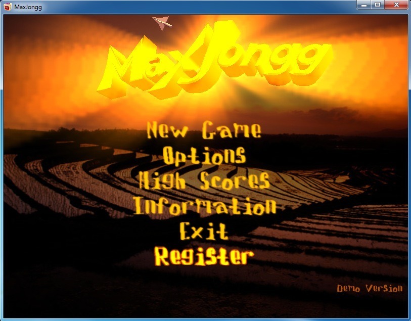 Main menu