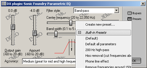 Parametric EQ