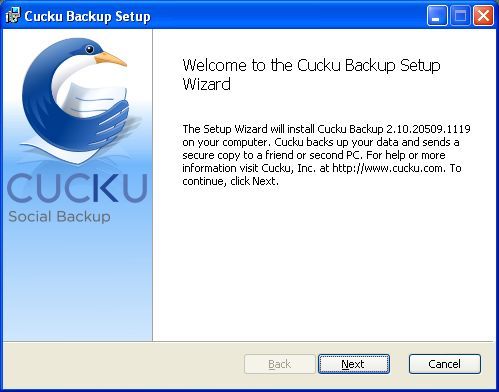 Cucku Backup setup