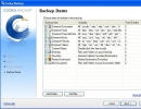 Backup items