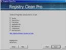 Selecting registry sections to scan