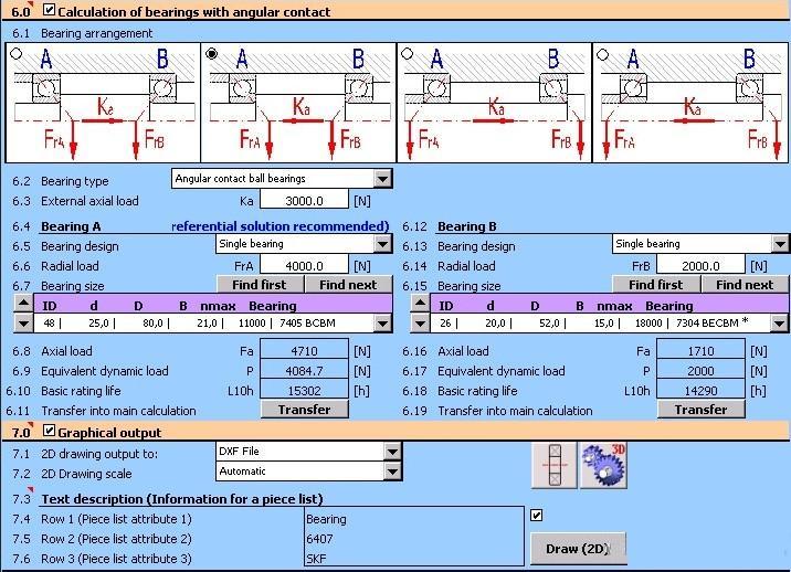 Calculation Window