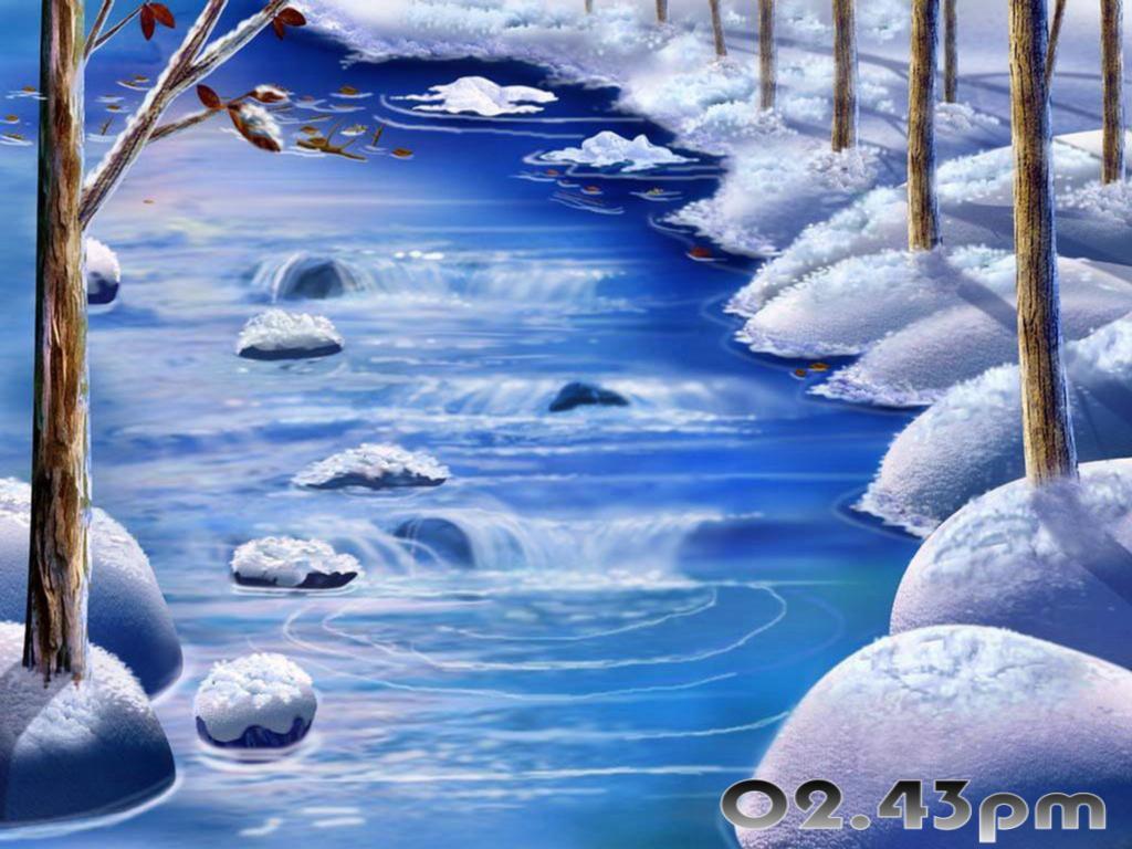 River in Winter