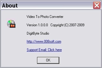 About Video To Photo Converter