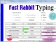 Fast Rabbit Typing
