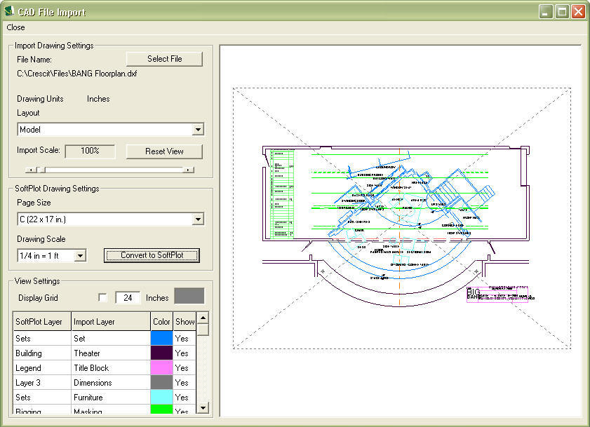 User interface.