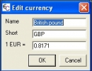 Currency Editor