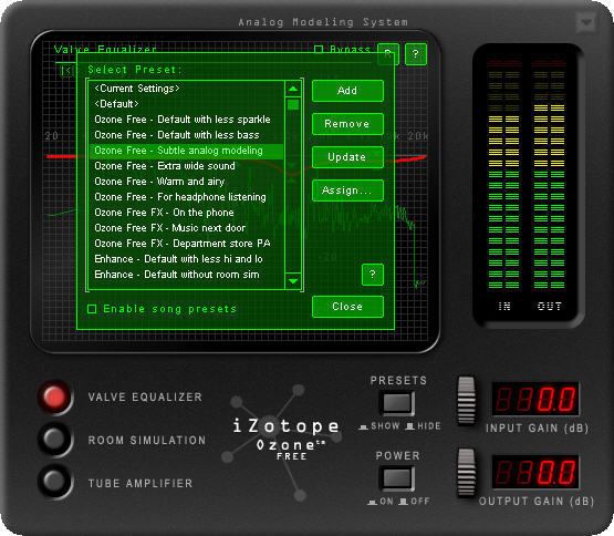 iZotope Ozone Presets