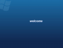 Welcome Screen after reboot