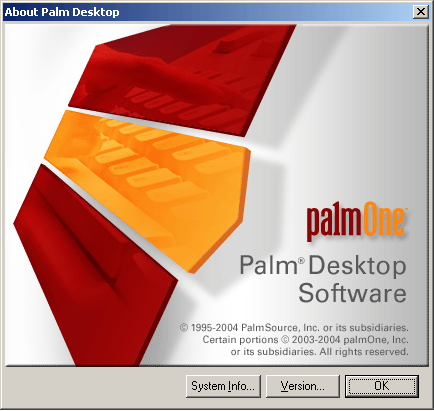 About Palm Desktop