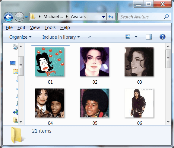 Michael Jackson Folder