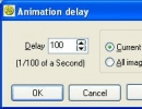 Setting up the delay between each frame