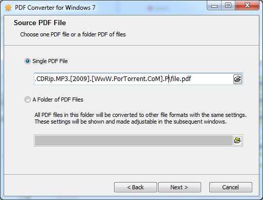 Add PDF file
