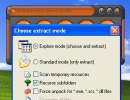 Choose extract mode