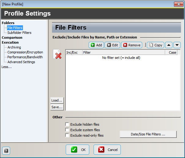 File Filters