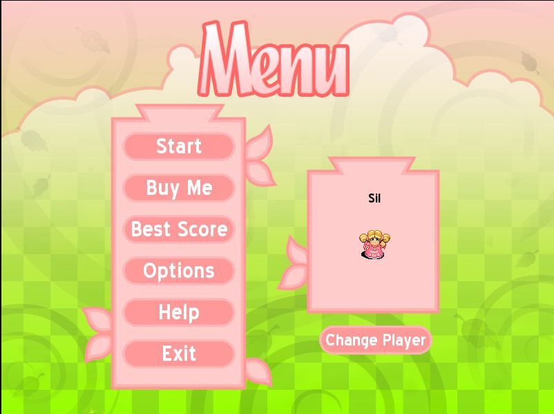 Main menu