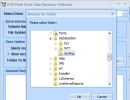 The software allows to chose the output folder