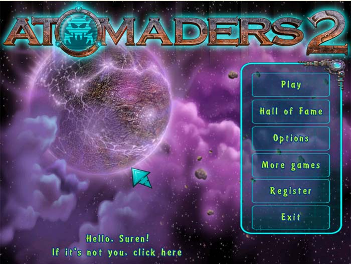 Main Menu.