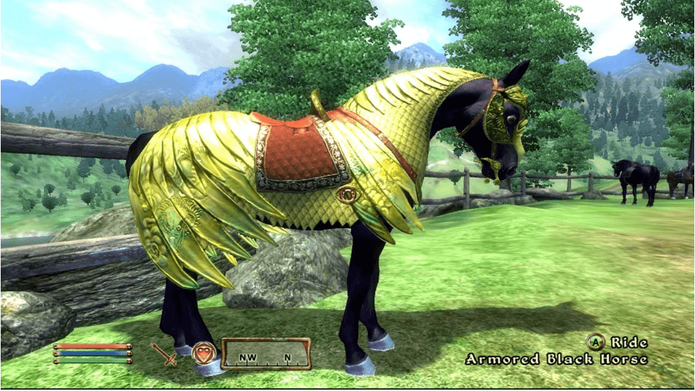 Gold armor