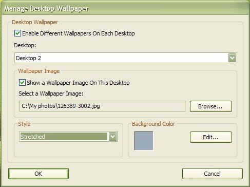 Manage Desktop Wallpaper