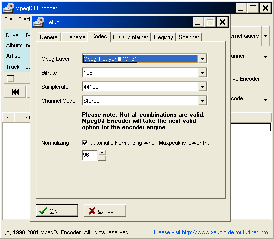 Setup Dialogue