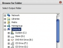 Set Output Folder