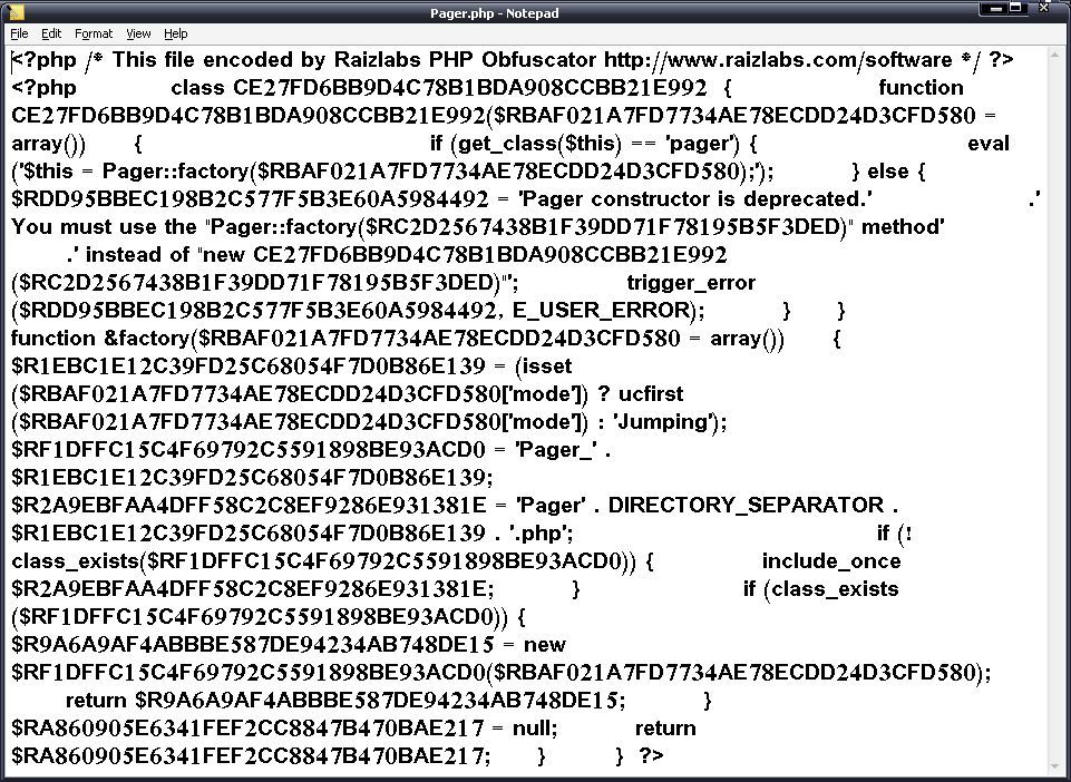 Example of an encoded file