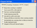 Program settings