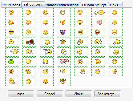Smiley for WLW 2.0 Main Interface