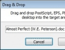 Drag and Drop Method